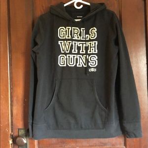 Girls with guns hoodie
